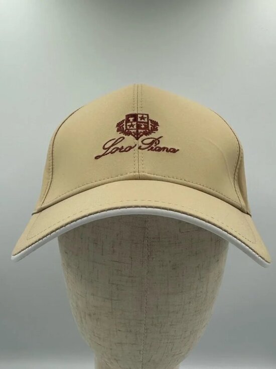 Loro Piana Storm System Cashmere Baseball Cap Beige Luxury Italy main image 4